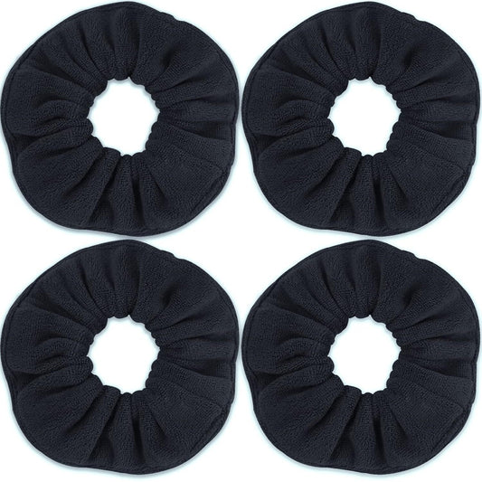Super Towel Scrunchies or Drying Hair, Absorbent and Sot Microiber or rizz ree, Large Thick Ponytail Holder V1259-DP01-E-429