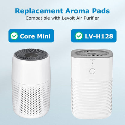30 Pack Core Mini Aroma Pads Replacement or LEVOIT LV-H128 Essential Oil Replacement Aromatherapy Reill Pads V1259-DP01-E-431