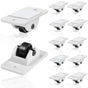 24 Pcs Sel-Adhesive ixed Casters - Caster Wheels or urniture, Cart, Storage Bins & DIY Toy Boxes, No-Drill V1259-DP01-E-445