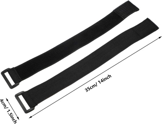 6 Pieces Bicycle Pant Leg Straps Adjustable Elastic Cycling Ankle Saety Band Riding ishing Ankle Pant lexible V1259-DP01-E-452
