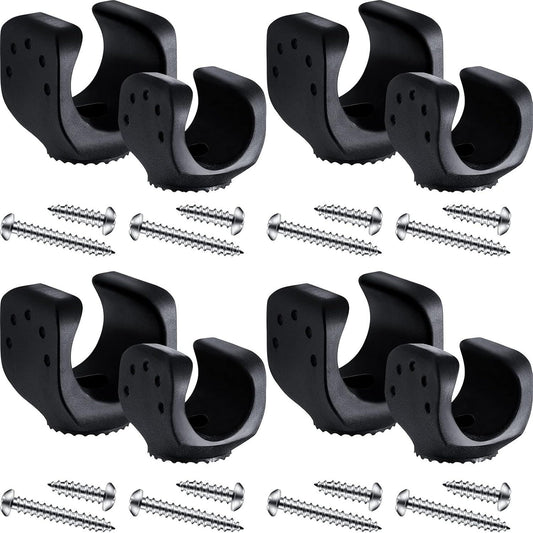 8 Pieces lashlight Mounting Brackets with Screws Versatile Clip Mount, Universal lashlight Holder or LED V1259-DP01-E-457