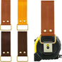 4 Pieces Leather Tape Measure Holder Belt Clip Measuring Tool Loop or Drills Impact Tools V1259-DP01-E-460