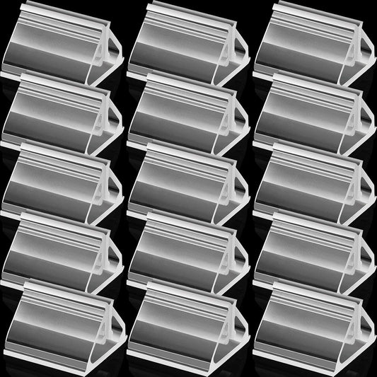 48 Pieces Plastic Game Piece Card Stands Clear Game Card Display Holders Picture Stands Markers DIY Playing V1259-DP01-E-476