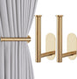 2 Pack Adhesive Curtain Holdbacks Curtain Tie Backs Curtain Holdbacks No Drill Curtain Pull Backs Adhesive V1259-DP01-E-486