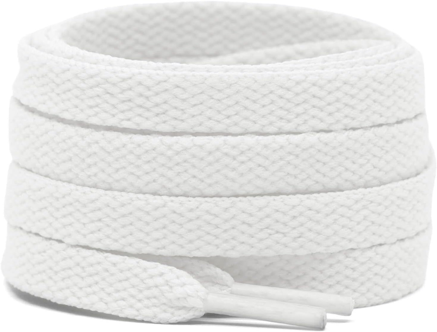 2 Pair lat Shoe laces 5/16" Wide Shoelaces or Athletic Running Sneakers Shoes Boot Strings V1259-DP01-E-494