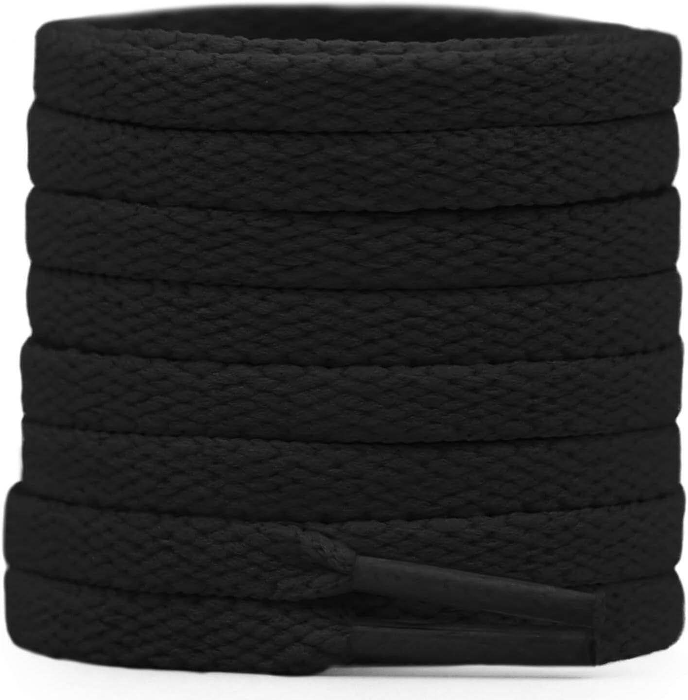 lat Shoe Laces or Sneakers: 6/25 inch Narrow Athletic Shoelaces 2 Pair V1259-DP01-E-498