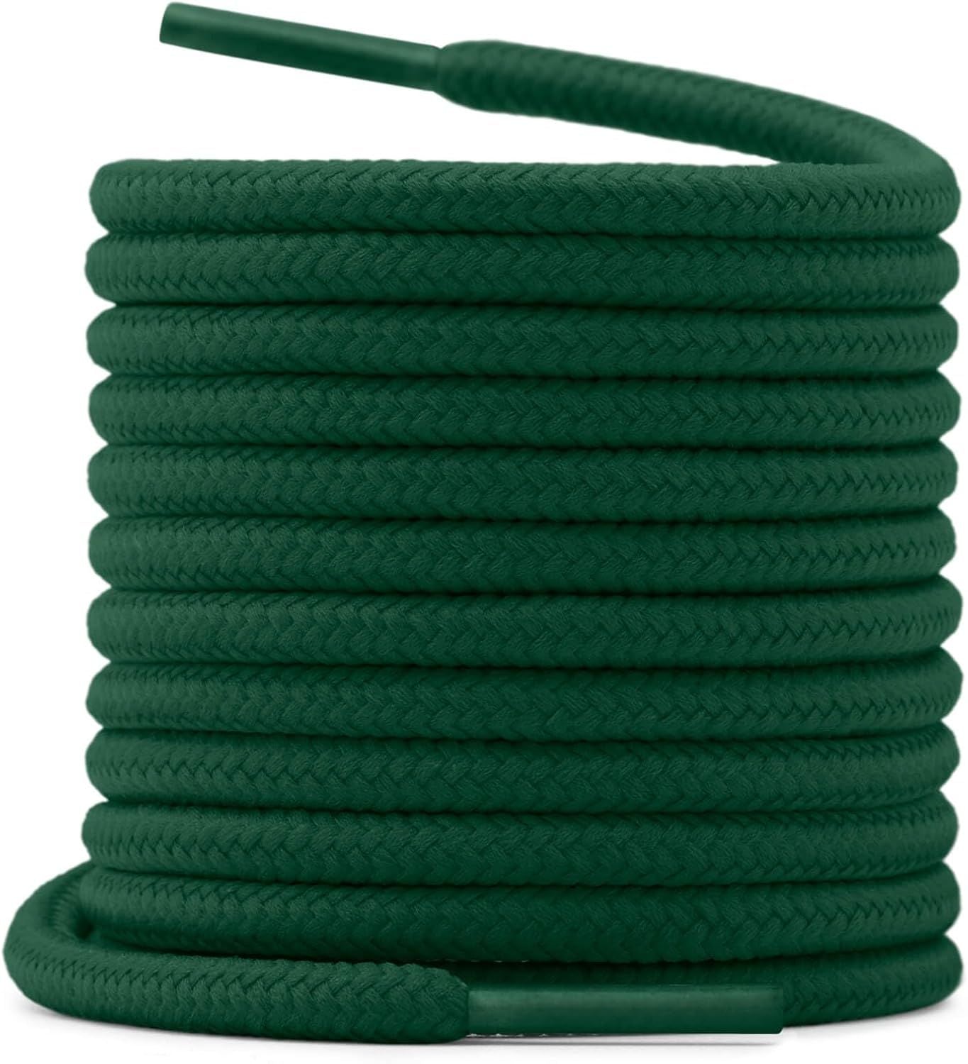 Round Shoelaces or Athletic Boot: Hiking Shoe Laces or Men&Women 2 Pair V1259-DP01-E-504