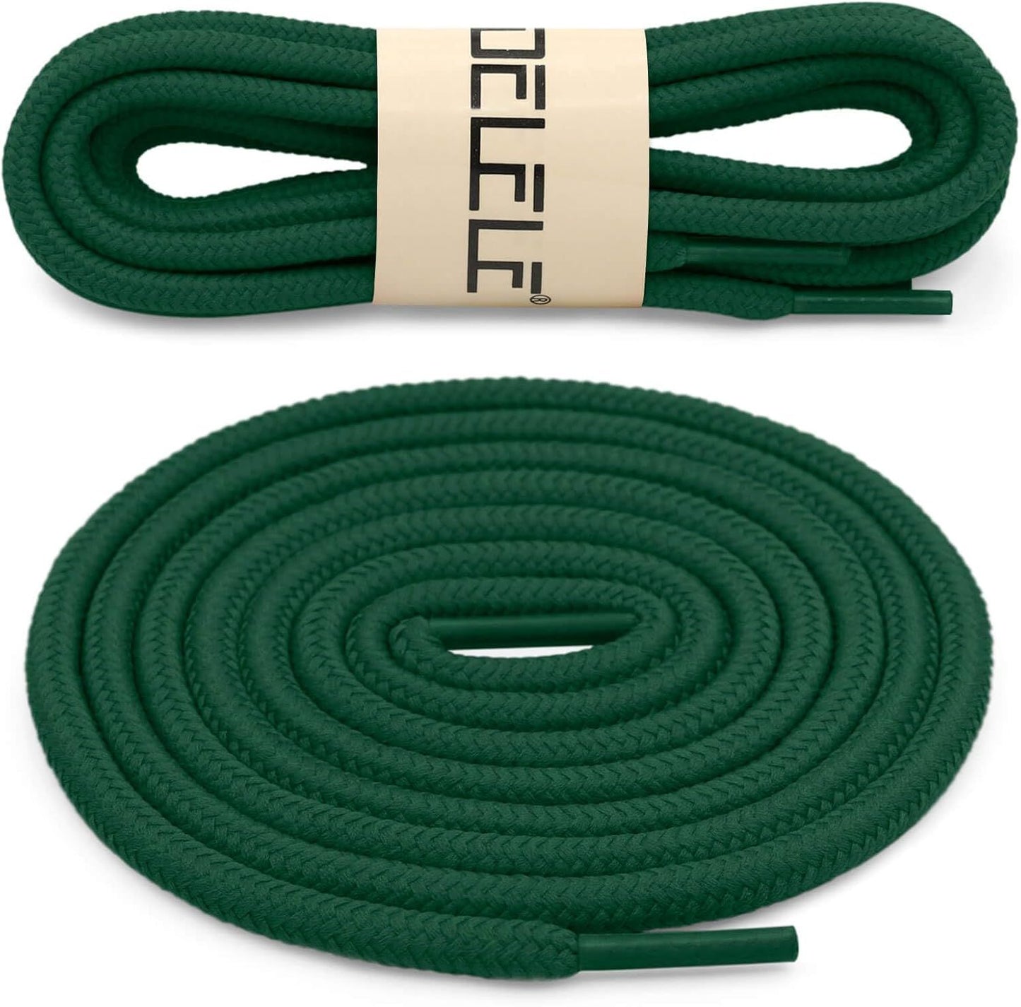 Round Shoelaces or Athletic Boot: Hiking Shoe Laces or Men&Women 2 Pair V1259-DP01-E-504