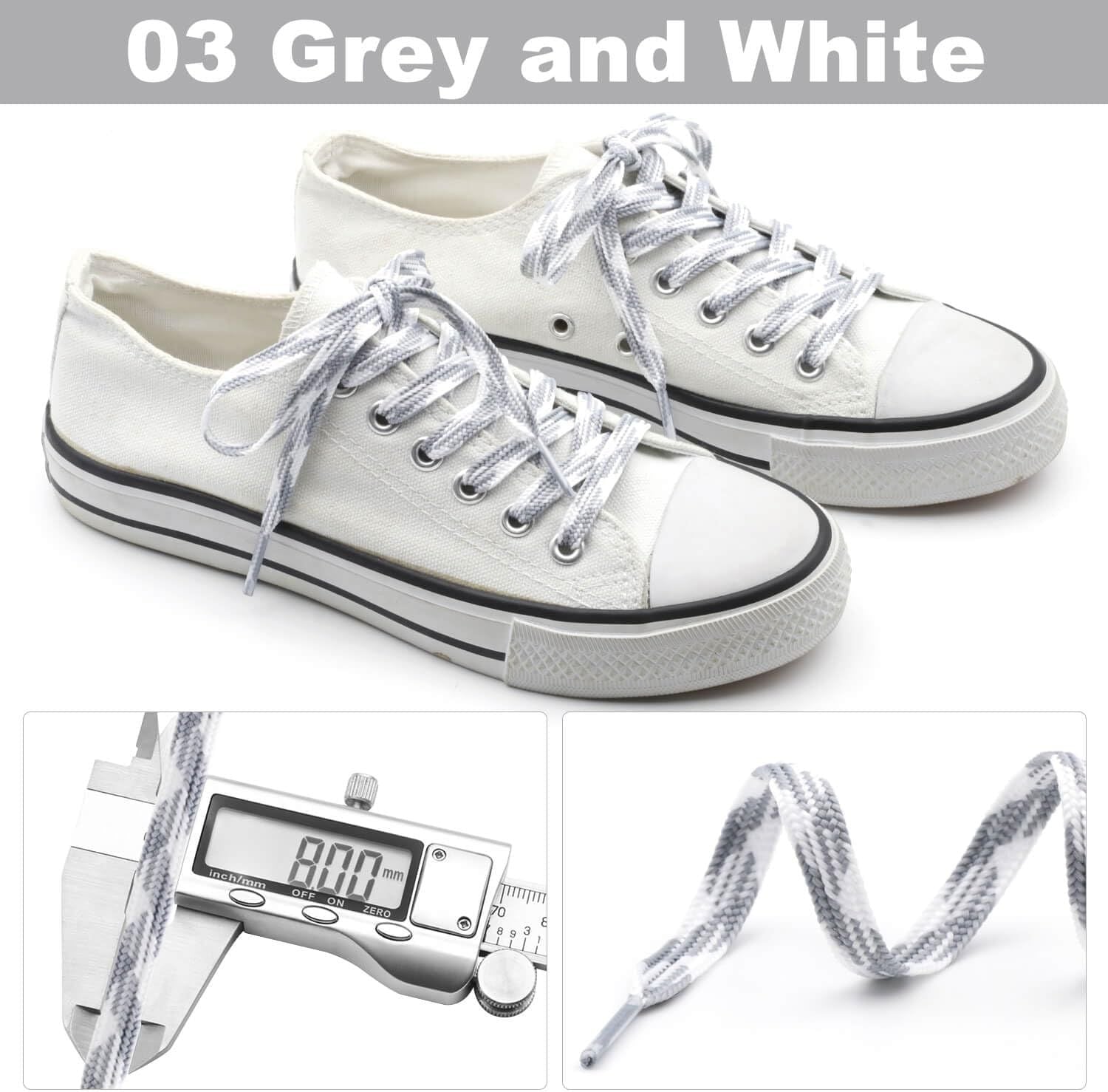 lat Colored Shoelaces or Sneakers: Thin Argyle Shoe Laces 2 Pair V1259-DP01-E-505