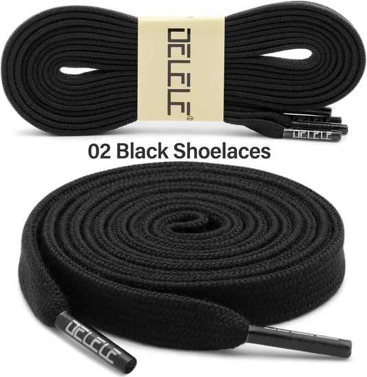 Sneakers lat Shoe Laces: 2/5 Inches Wide Athletic Replacement Shoelaces V1259-DP01-E-506