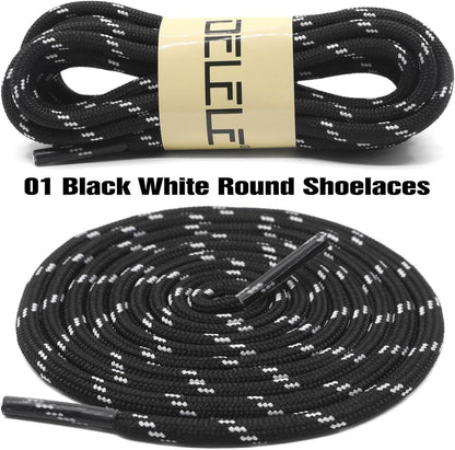 Round Work Boot Laces: Heavy Duty Hiking Shoe Laces or Boots 2 Pair V1259-DP01-E-508