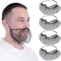 100 pcs Elastic Black Comortable Protective Beard Covers 18" Disposable Nylon Breathable Beard Net or Men V1259-DP01-E-527