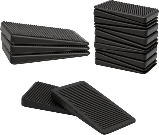 urniture Levelers, lexible Plastic Shims urniture Leveling Wedge Shims Anti-Wobble Pad or Chair Table Couch V1259-DP01-E-569