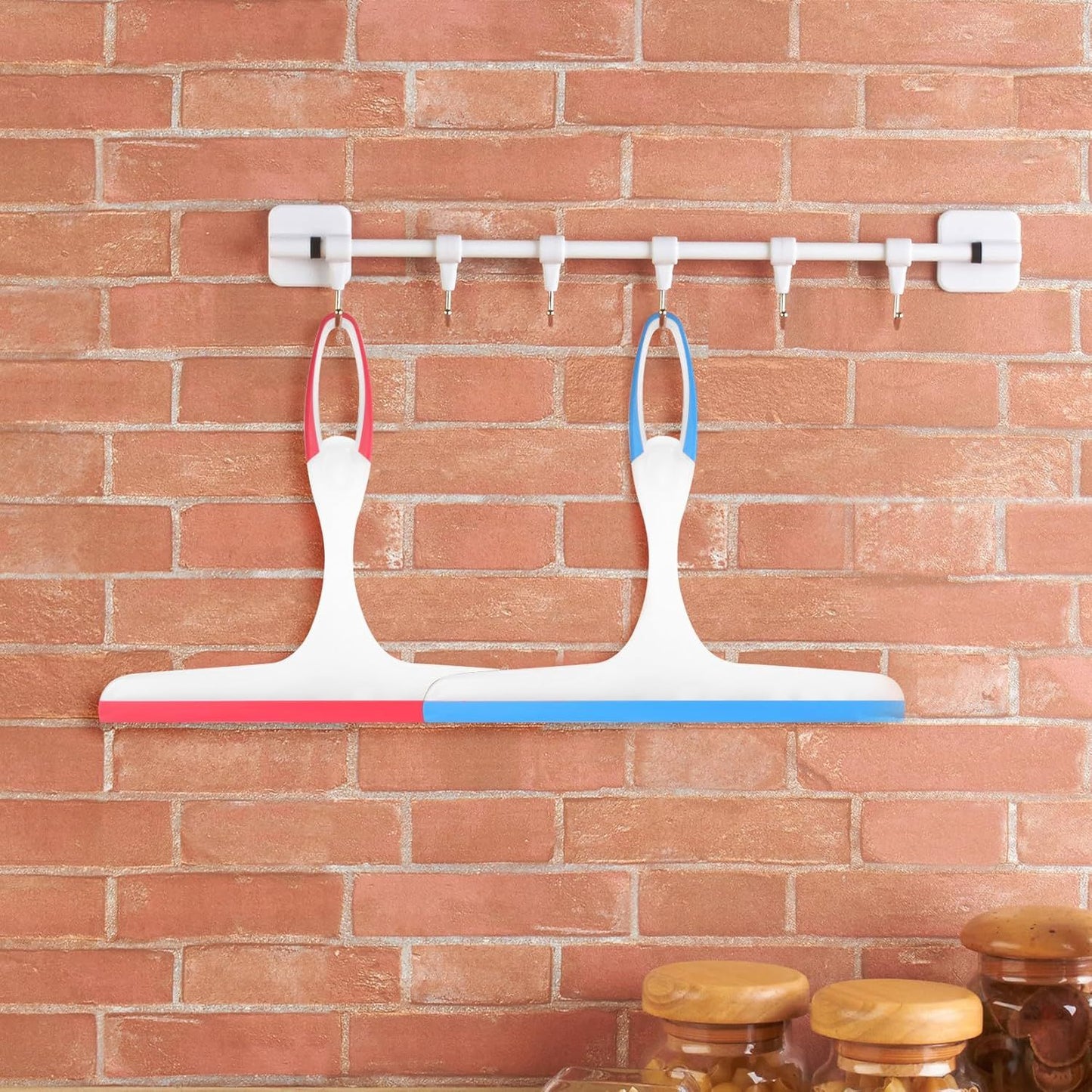 Shower Squeegee or Glass Doors, 3pcs Bathroom Squeegee or Shower Cleaner Squeegee, Window Cleaning Squeegee V1259-DP01-E-584