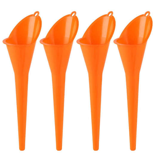 4 Pcs Plastic Long Neck Oil unnel or Change, Multi-unction Long or Transmission luid Automotive unnels, Car V1259-DP01-E-588