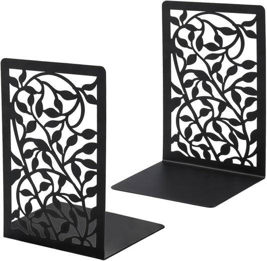 1 Pair Metal Bookends or Shelves, Tree Book Ends Decorative Bookends or Heavy Books, Book Holder or Shel, V1259-DP01-E-592