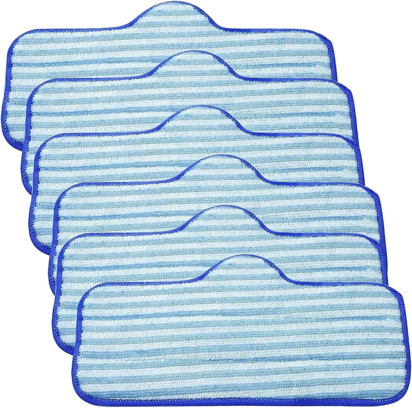 6 Pack Microiber Pads Compatible with Dupray Neat Steam Cleaner, Durable, Reusable and Machine Washable V1259-DP01-E-597