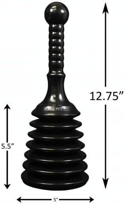 Master Plunger MPS4 Sink & Drain Plunger for Kitchen Sinks, Bathroom Sinks, Showers, and Bathtubs. Small and V1259-DP01-E-69