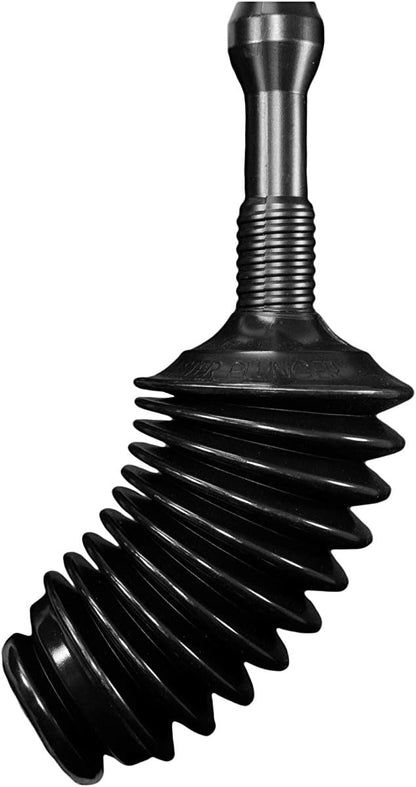 Master Plunger MP500-B3 Heavy Duty Bathroom Toilet Plunger Kit with Short Bucket/Caddy. Equipped with Air V1259-DP01-E-70