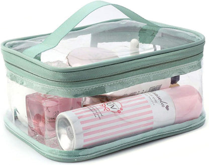 BallHull Makeup Bag Zipper Waterproof Portable Travel Storage Pouch 2 Pcs V1259-DP01-E-76