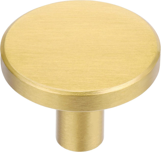 2 Pack Clover Shape Drawer Pulls Solid Brass Stylish Kitchen Cabinet Modern Brushed Gold Trefoil Dresser V1259-DP01-E-92