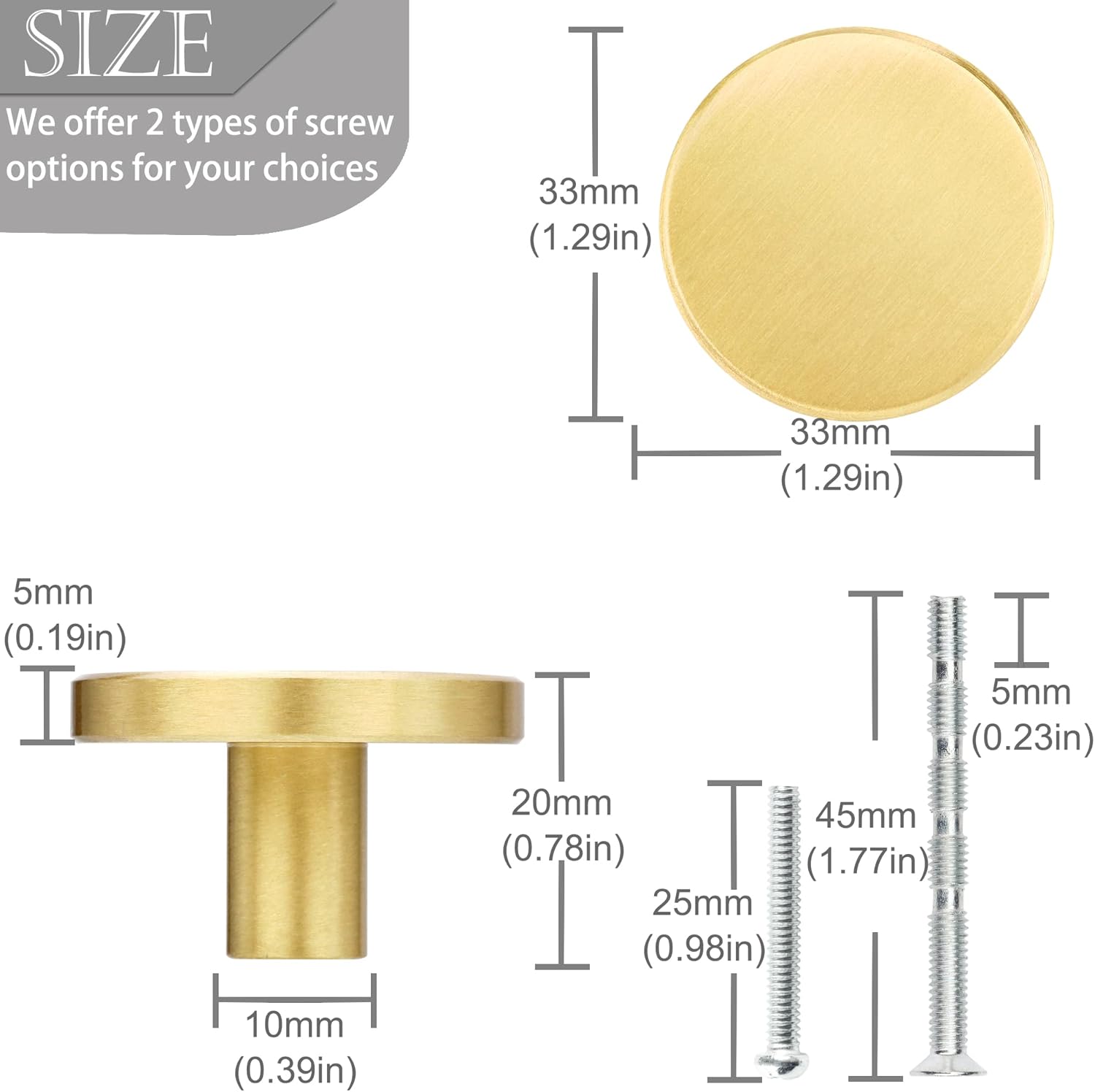 2 Pack Clover Shape Drawer Pulls Solid Brass Stylish Kitchen Cabinet Modern Brushed Gold Trefoil Dresser V1259-DP01-E-92