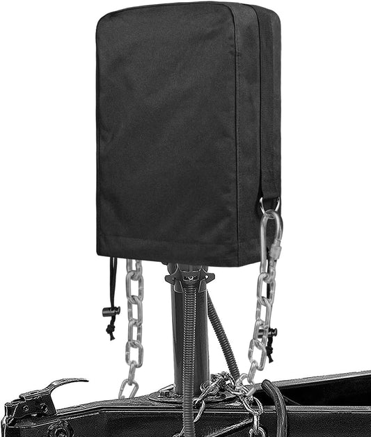 RV Electric Tongue Jack Cover- 900D Oxford Fabric Waterproof Protective- Travel Trailer Accessories for V1259-DP01-E-97