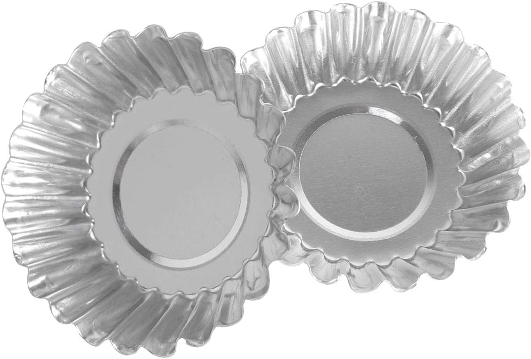 Cake Molds for Baking Bundle, 6 Inch Angel Food Cake Pan & 20pcs Egg Tart Molds V1259-DP01-F-112