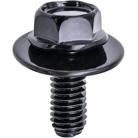 Rexka 30pcs M6-1.0 x 15mm Fender Liner Headlamp Assembly Screws Bolt for Mazda 9GG600616T Mazda 3 Mazda 6 V1259-DP01-F-150
