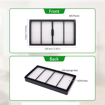 Replacement ilters Compatible with iRobot Roomba S Series S9 9150 S9+ Plus 9550 Robot Vacuums, 8-Pack. V1259-DP01-F-179