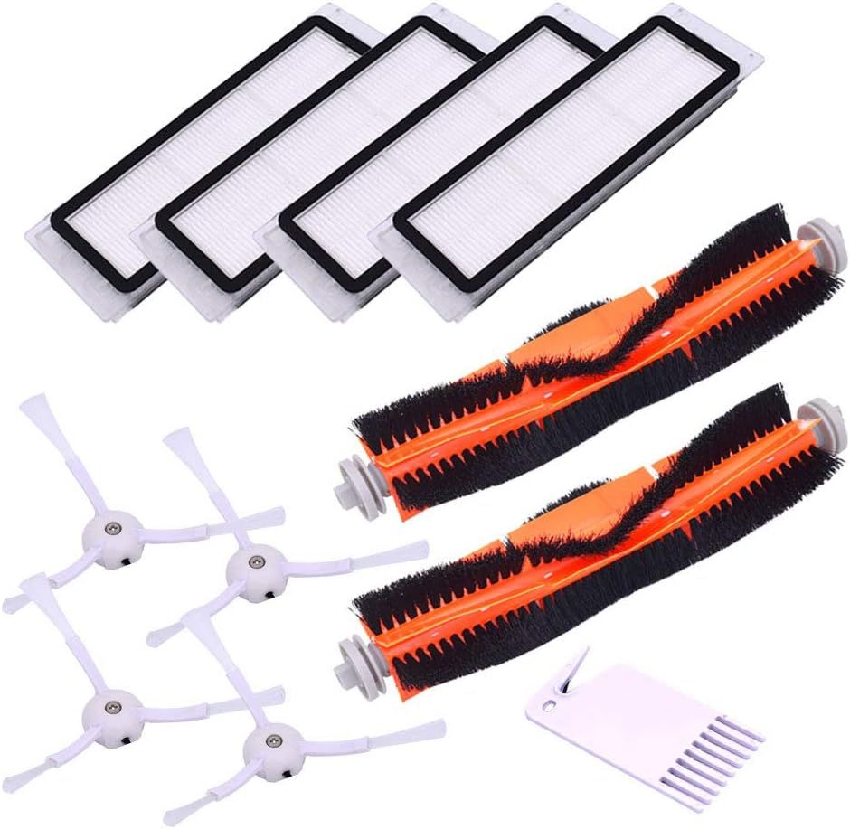 Replacement Accessories Kit Compatible with S6 S6 Pure S5 S5 Max S4 E4 E20 E25 E35 C10 S50 Robot Vacuum Parts V1259-DP01-F-186