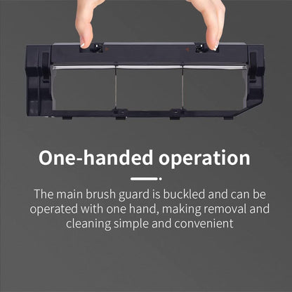Main Brush Cover Replacement Compatible with S6 MaxV/Pure, S6, E4, S4 Max, S4, S5 Max, S5, E35 and E2 Robot V1259-DP01-F-189