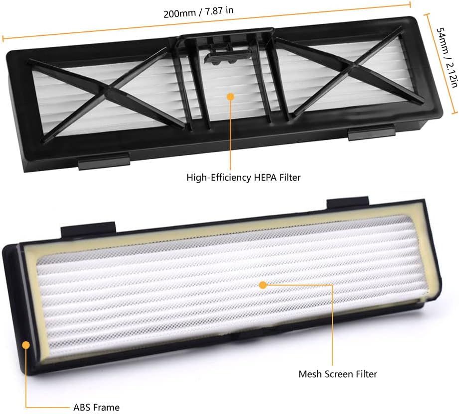 Replacement Ultra Perormance ilters Compatible with Neato Botvac Connected Series D3 D4 D5 D6 D7 D8 D9 D10 V1259-DP01-F-190