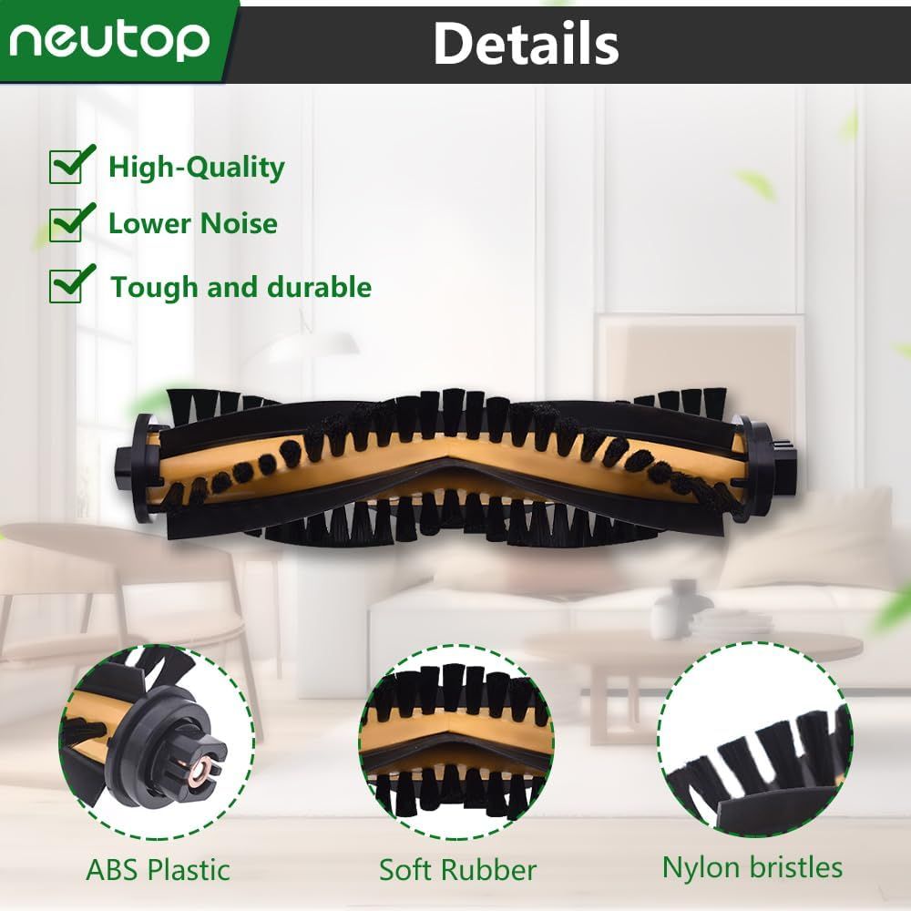 Brush Rollers Replacement Compatible with Ecovacs Deebot N79S N79 DN622 DN622.11 DN622.31 N79W N79se and V1259-DP01-F-199