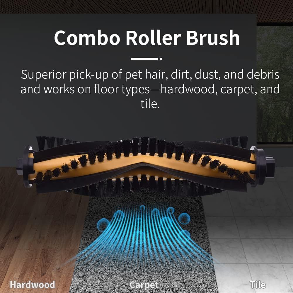 Brush Rollers Replacement Compatible with Ecovacs Deebot N79S N79 DN622 DN622.11 DN622.31 N79W N79se and V1259-DP01-F-199