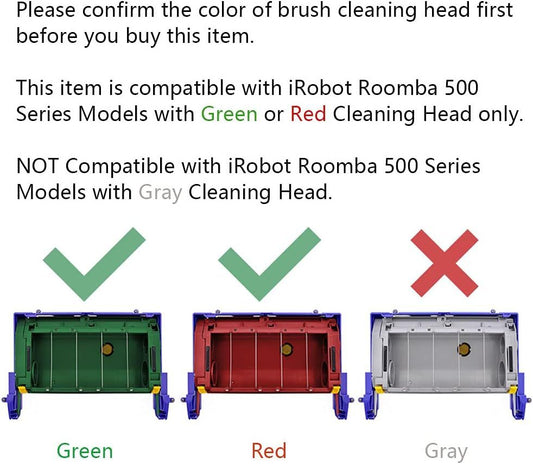 Replacement Parts Accessories ilters Brushes Compatible with iRobot Roomba 500 Series 555 560 561 562 570 581 V1259-DP01-F-201