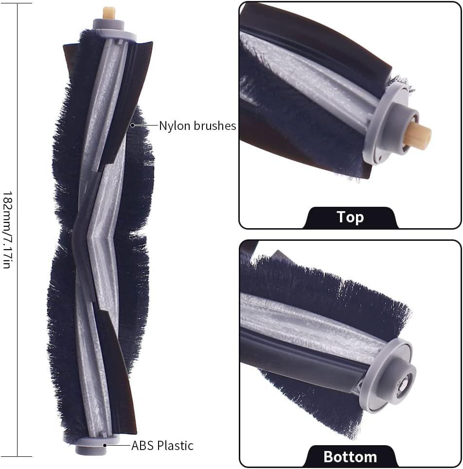 Replacement Parts Compatible with Ecovacs Deebot X1 Plus/Turbo/Omni, T10 Plus/Omni, Robot Vacuum Accessories V1259-DP01-F-203