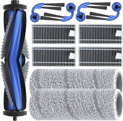 Replacement Parts Compatible with Ecovacs Deebot X11 OmniCyclone, Robot Vacuum Accessories with 1 Main Brush V1259-DP01-F-215