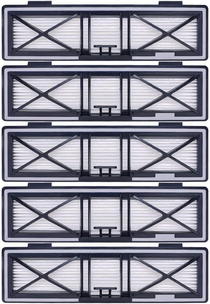 Gray Replacement H12 HEPA ilters Compatible with Neato D10, D9, D8, D7, D6, D5, D4, D3, Robotic Vacuum V1259-DP01-F-217