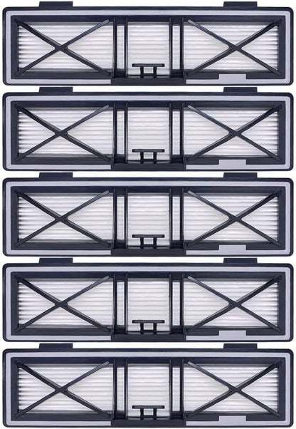 Gray Replacement H12 HEPA ilters Compatible with Neato D10, D9, D8, D7, D6, D5, D4, D3, Robotic Vacuum V1259-DP01-F-217
