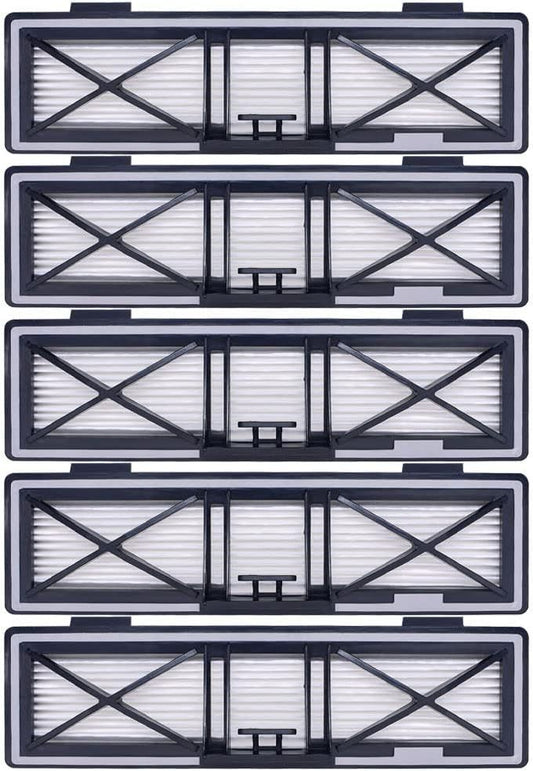 Gray Replacement H12 HEPA ilters Compatible with Neato D10, D9, D8, D7, D6, D5, D4, D3, Robotic Vacuum V1259-DP01-F-217