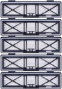 Gray Replacement H12 HEPA ilters Compatible with Neato D10, D9, D8, D7, D6, D5, D4, D3, Robotic Vacuum V1259-DP01-F-217