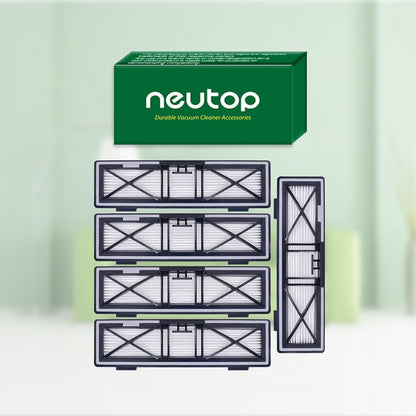 Gray Replacement H12 HEPA ilters Compatible with Neato D10, D9, D8, D7, D6, D5, D4, D3, Robotic Vacuum V1259-DP01-F-217
