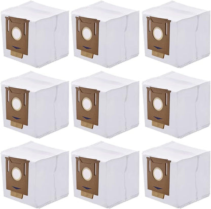 Replacement Disposable Dust Bags Compatible with Ecovacs Deebot T8, T8+, N8+, N8 Pro+, N10 Plus, Robot V1259-DP01-F-219