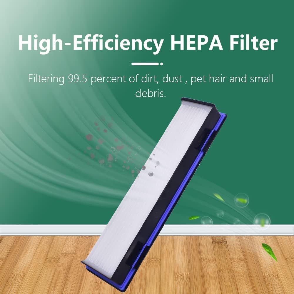 Blue Replacement H12 HEPA ilters Compatible with Neato D10, D9, D8, D7, D6, D5, D4, D3, Robotic Vacuum V1259-DP01-F-220
