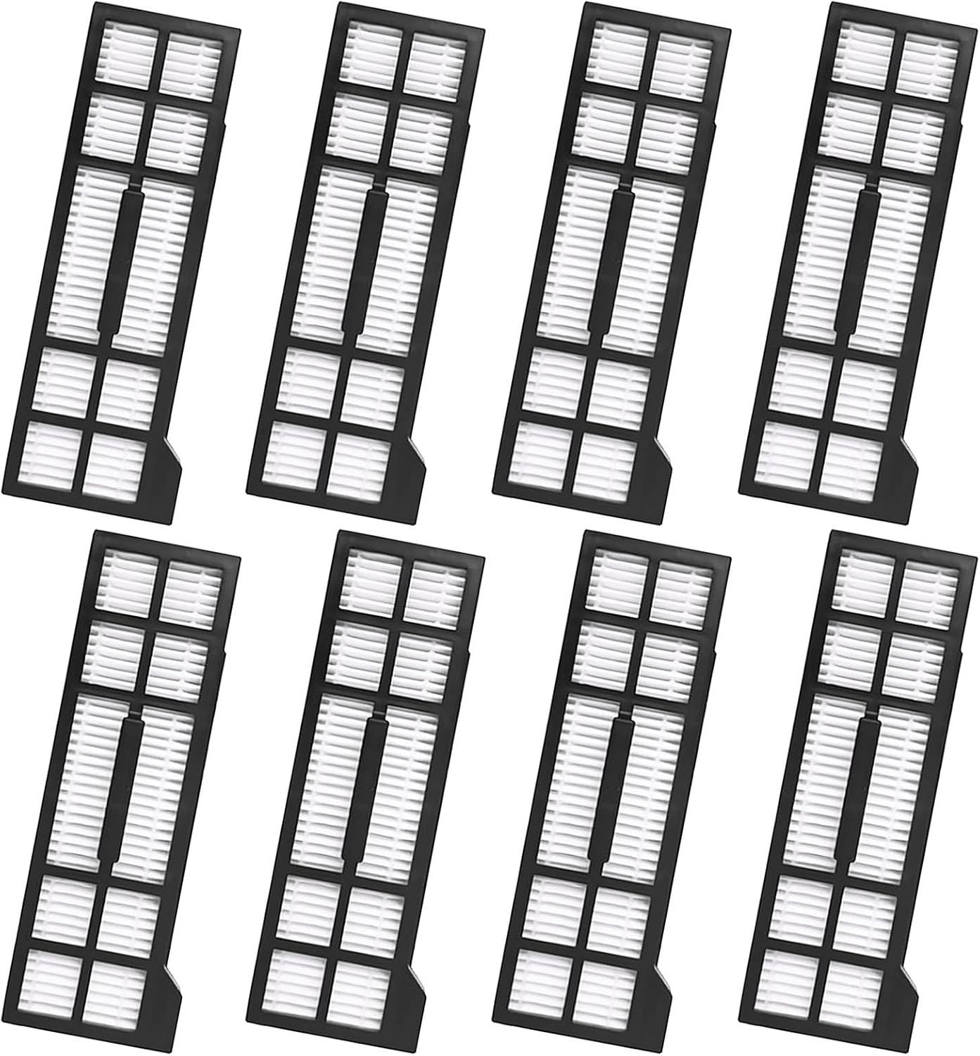 Hepa ilter Replacement Set, Compatible with euy X10 Pro Omni, Robot Vacuum Accessories Parts, 8-pack V1259-DP01-F-225