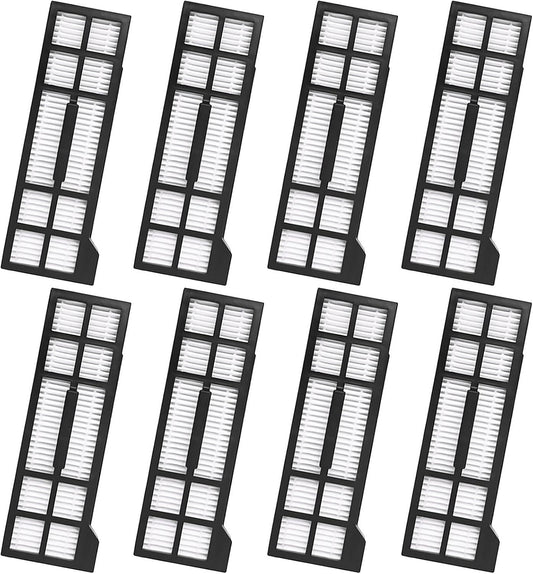 Hepa ilter Replacement Set, Compatible with euy X10 Pro Omni, Robot Vacuum Accessories Parts, 8-pack V1259-DP01-F-225