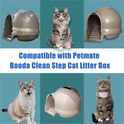 Carbon Filters Compatible with Petmate Booda Clean Step Cat Litter Box - Thickened and Durable Activated V1259-DP01-F-24