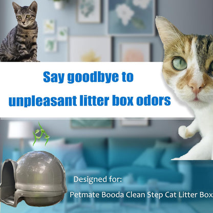 Carbon Filters Compatible with Petmate Booda Clean Step Cat Litter Box - Thickened and Durable Activated V1259-DP01-F-24
