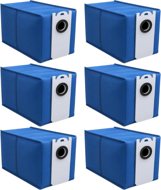 6-Pack 6-Liter Dust Bags Compatible with bObsweep UltraVision and UltraVision Pet Sel-Empty Robot Vacuums, 6 V1259-DP01-F-254
